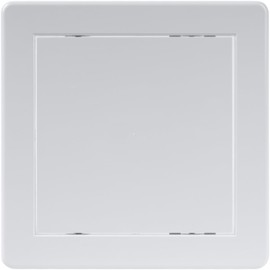 HVAC OV 6 x 6 Inch White Square ABS Plastic Plumbing Access Panel - Indoor Wall Access Door for HVAC, Wall, Ceiling, and Drywall with Panel - Opening Box Door Cover - Easy to Instal