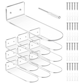 Happysnow Pack of 10 Floating Shelves for Shoe, Sneaker Shelves, One Wall Mounted Holder Holder, Floating Stand for Shoe, Sneaker Collection or Shoe Box