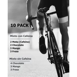 Gel Energético Suplemento Deportivo 34g Carbohidratos 10pzas                                                                                          