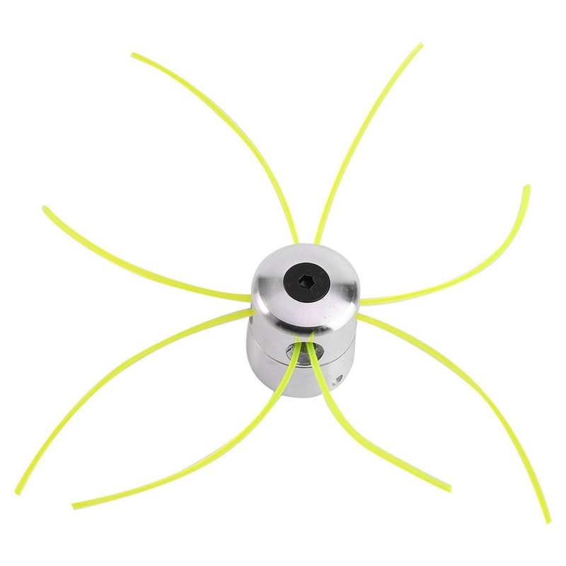 Fdit Aluminium Grass Trimmer Head, Trimmer Head Spool Set with
