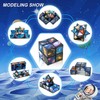 Star Cube Set, 2-in-1 Magic Star Cube, 3D Puzzle Cube,