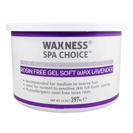 Wax^ness Lavender Spa Choice Soft Wax Tin 14 oz / 397ml