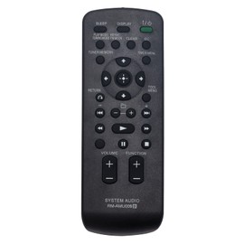 Allimity RM-AMU009 replaced Remote control fit for Sony Mini Hi-Fi Component System MHC-EC709iP MHC-EC909iP MHC-EC99i HCD-EC78P SS-EC68i SS-CMX500 HCD-EC709iP SS-EC709iP SS-WG909iP HCD-EC909iP SS-EC79