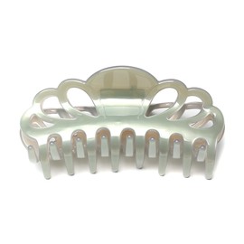 QinGoo Large Mint Green Celluloseaceta Hair Clip Hair Clip Women's Female Hair Accessories Beautiful Headpiece Exquisite Elegant Hair Accessory 1 Piece 10 cm Mint Green