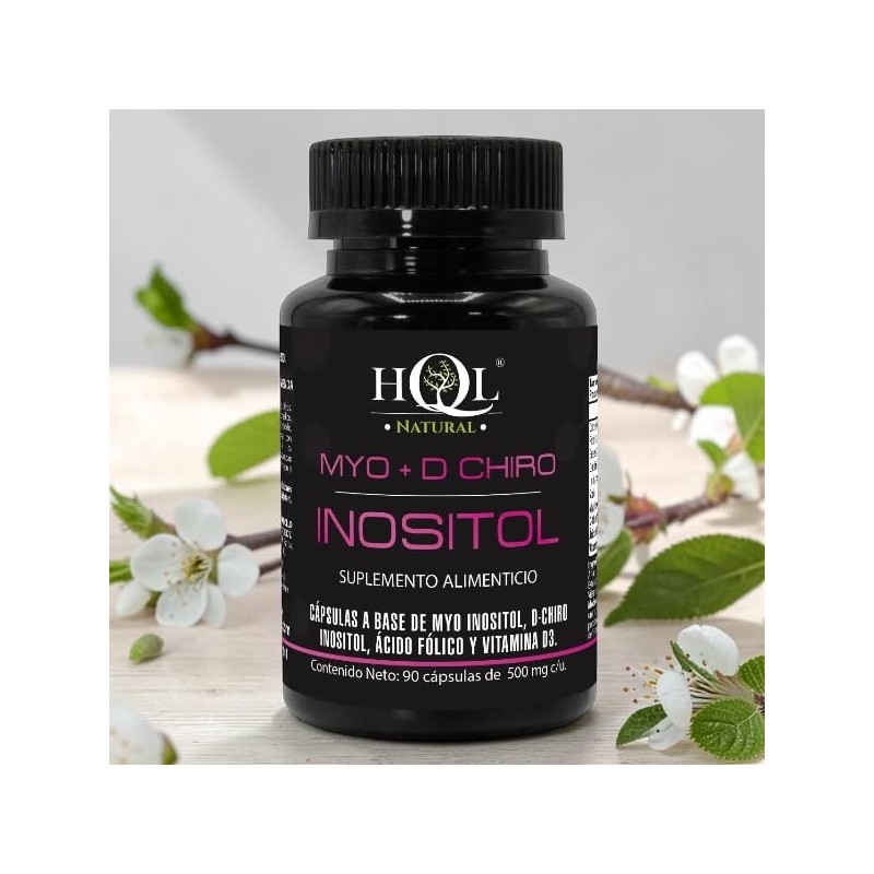 Myo Chiro Inositol Hql Natural Caps 500mg