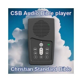 EASIEST Christian Bible audio player, CSB Audio Bible reader, Christian Standard