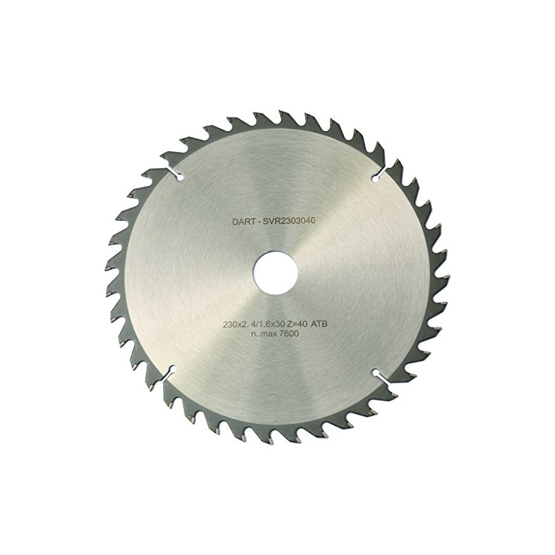 DART SVR1843040 Circular Saw Blades, Silver