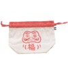 & Packable 75724 Lunch Drawstring Bag, Lunch Bag, Approx. 11.0