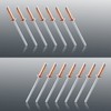 HARSKIYER 1/8" x 1/2" Red Copper Pop Rivets Assortment -