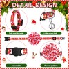 Frienda 4 Pieces Christmas Cat Collar Flower Breakaway Cat Collar
