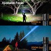 Wohingo Flashlight Rechargeable 2000 High Lumens IPX6 Waterproof Super Bright