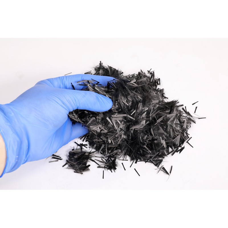Fiberglass Supply Depot 1/4" Chopped Carbon Fiber Strands - 4