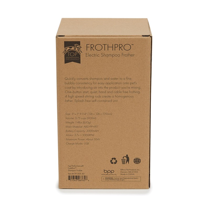 Top Performance FrothPro Shampoo Frother