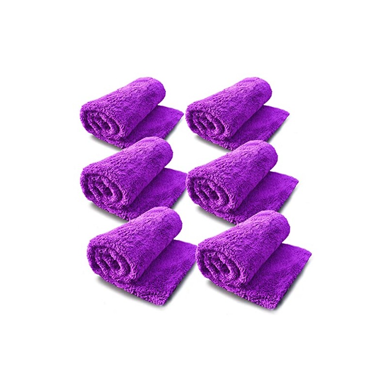 Pure Definition Edgeless Microfibre Towel - Plush Microfiber Cloth For