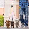 3 Way Dog Leash, 75 Inch Dog Leash Detachable 360