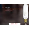 Satco S3912 145V Candelabra Base 15-Watt T6 Switchboard Bulb, Clear