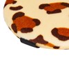 Paquete de 24 bocados de maquillaje con estampado de leopardo