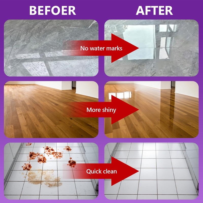 Floor Cleaning Solution- 85 FL OZ-Floor Cleaner for Mopping with