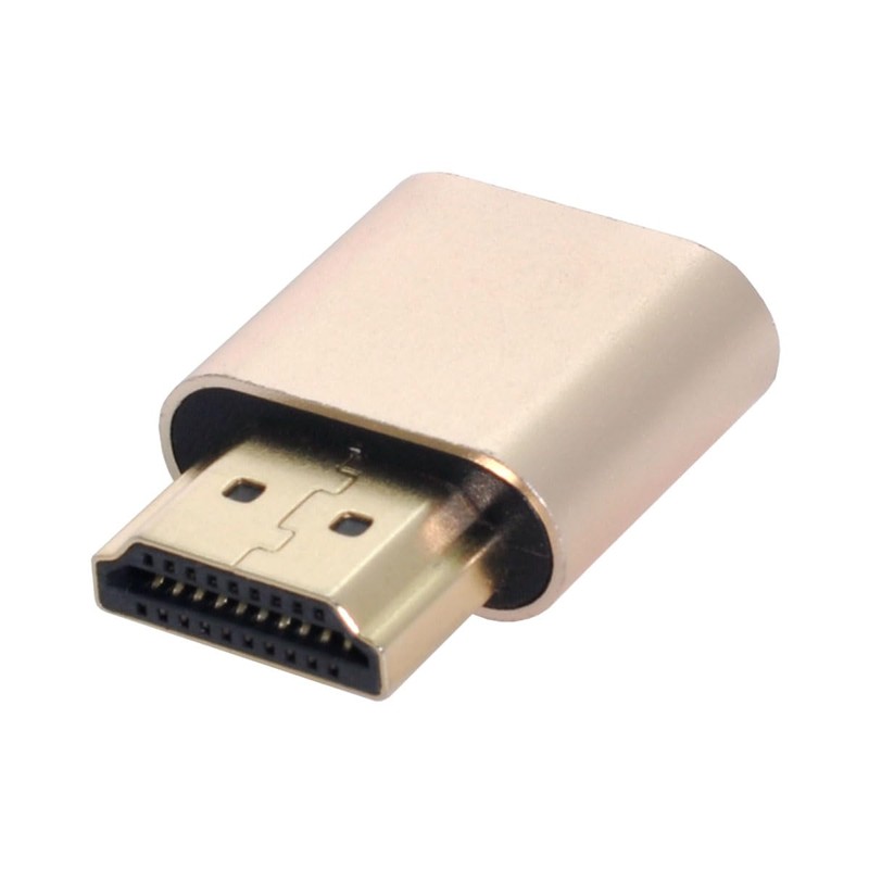 CY Adapter Virtual Display Adapter 4K HDMI 1.4 DDC EDID