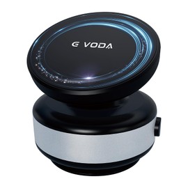 G VODA Upgraded 360° Adjustable Electric Vacuum Magnetic Suction Cup Phone Mount，car Phone Holder Mount Compatible Fit for with All Phone Silver