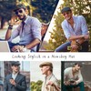 Wantonfy Men's Beret Cap Flat Cap Barret Flat Cap Newsboy