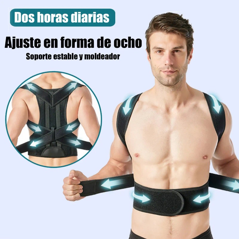 Corrector Postura Espalda Para Hombre Y Mujer Ajustable Faja,espalda Corrector,espalda