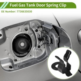 FUELHOOD No.7736635030 Fuel Gas Tank Door Spring Clip for Toyota 4Runner 2010-2024 Fuel Door Hatch Lid Hinge Clip 1 Pc