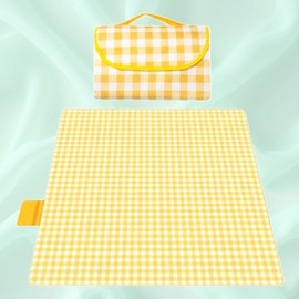 Outdoor Picnic Beach Walk Field Trip Small Fireworks Mat Mat Yellow 200x200CM 2ea