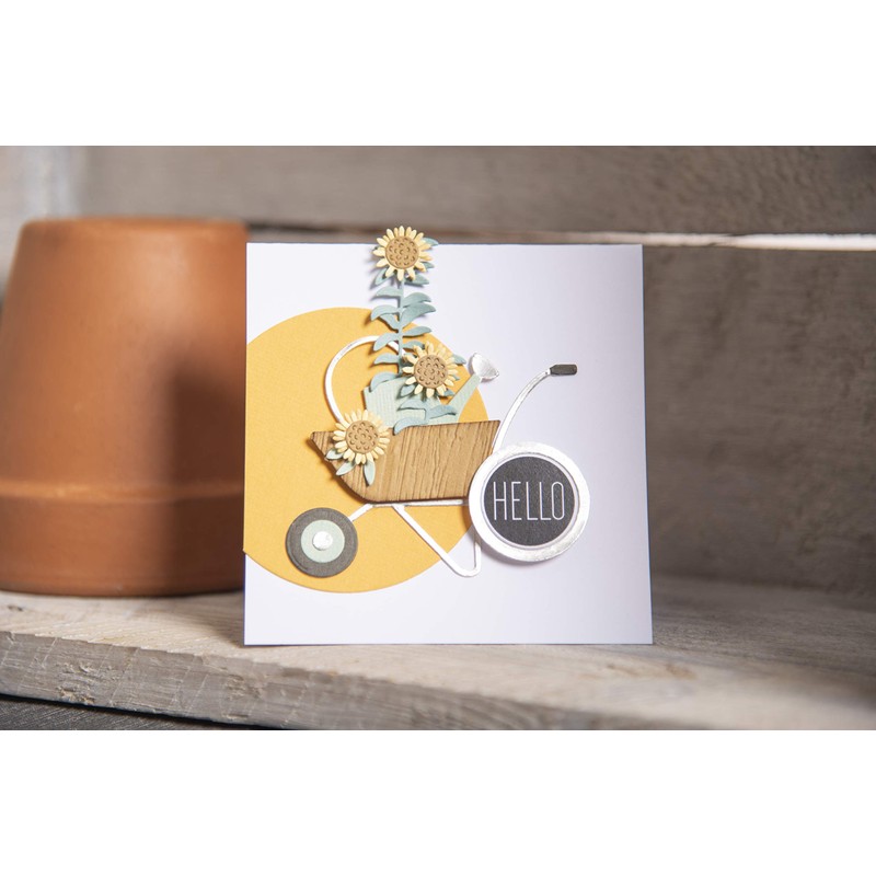 Sizzix Thinlits Dies 23 PCS 664379 Sophie Guilar Garden Shed,