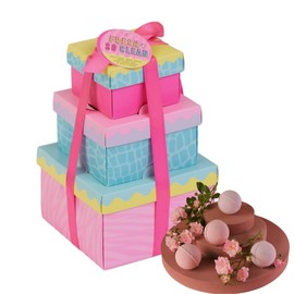 Luxurious Bath Gift Set for Women & Teens | Vegan Bath Bombs, Body Wash, Lotion, Exfoliating Scrub & Body Puff | Perfect for Stocking Fillers, Secret Santa, and Spa Gifts | Christmas 2024 Bath Set