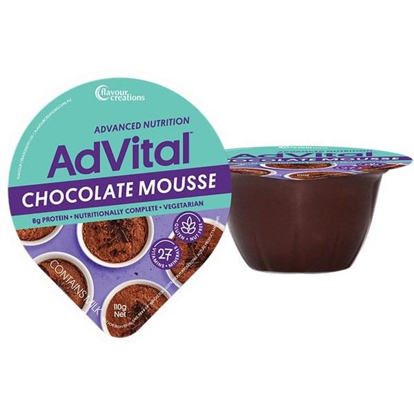 Flavour Creations Advital Mousse | Chocolate 110gx12