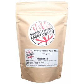 Seaweed Solution Laboratories Dehydrated Potato Dextrose Agar Powder (PDA) 500 grams