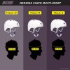 Rollerface Casco Multi-sport, Doble Certificado De Seguridad