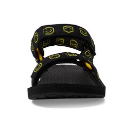 Teva Girls Original Universal Sandal, Smile Black, 13 Little Kid