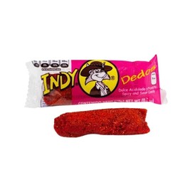Indy Dedos Spicy and Sour Tamarindo Chewy Mexican Candy (12 Count) Sweet Snack Bonbon Tangy Candies