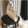 AWUXINE Straw Clutch for Women Summer Clutch Top Handle Straw