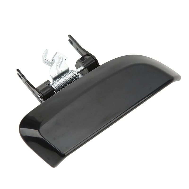 Car Rear Outer Exterior Door Handle Black ABS Replacement for