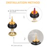 KESYOO Tibetan Incense Burner Holder Arabian Incense Holder for Bakhoor