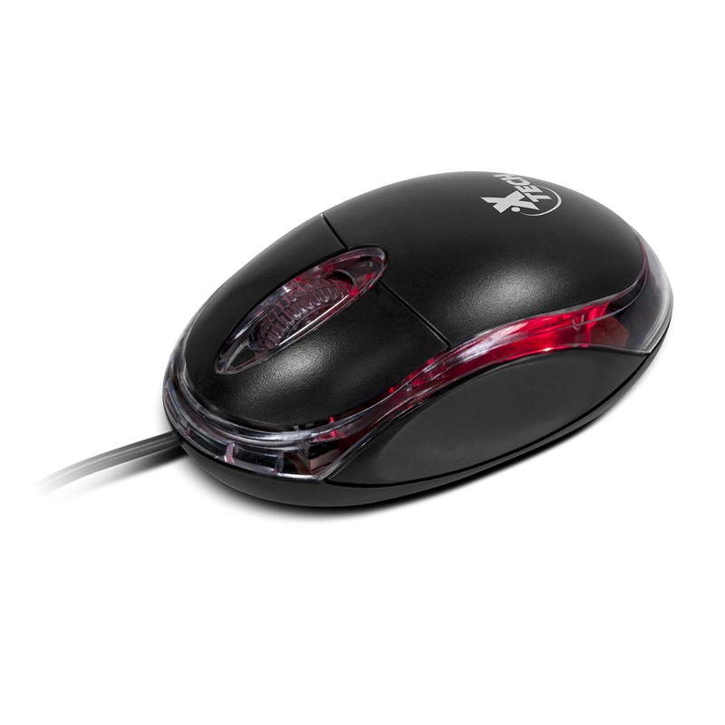 XTECH XTM-195 Mouse Optico 1000Dpi USB 3Botones