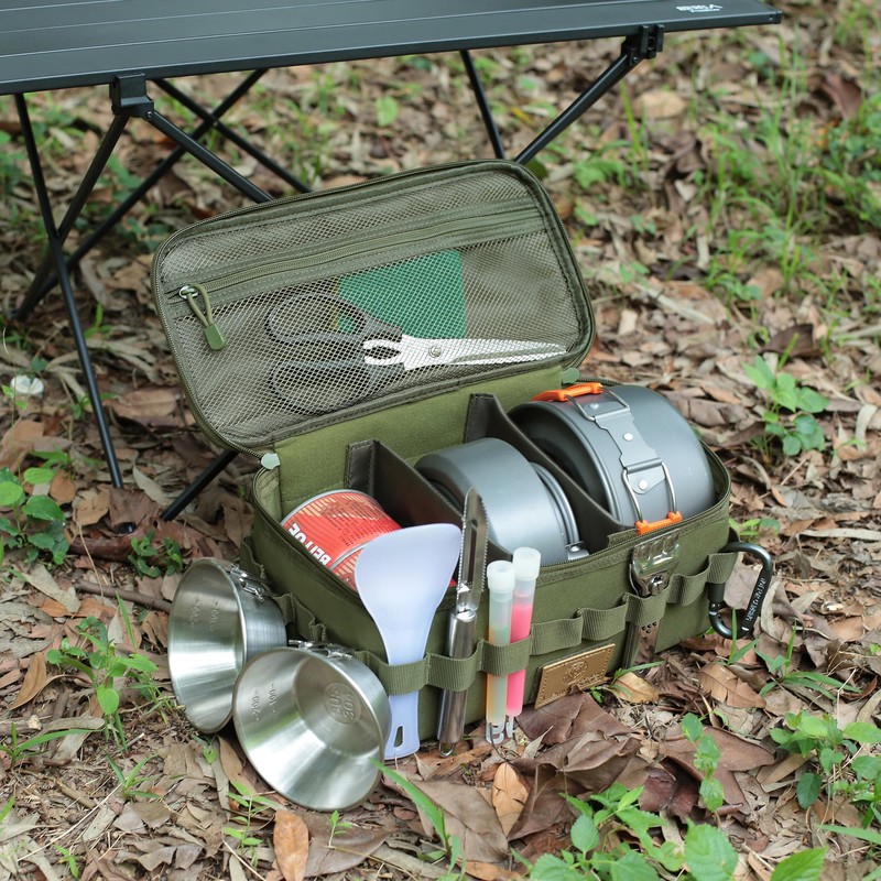 Lemubeane Tactical Camping Storage Bag 9L Tactical Utility Tote Bag