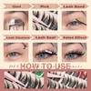 Focipeysa Focipeysa Wispy Lash Extension Natural Eyelash Clusters Pestañas Postizas