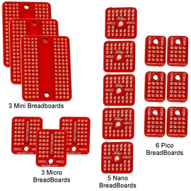 MBSS Mixed Solderable Breadboard Proto Board PCB Pack