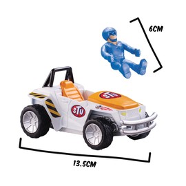 Stuntman Stu Smash and Crash Buggy Break apart stunt set with ejectable parts toys Stunt toys