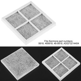 Pure Fresh Filter, Fridge Filter Pure N Cheek, Fridge Air Filter Replacement for LT120F, Pack of 3 Air Filter Replacement for LT120F Elite 469918 Fridge with