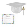 Class Act Graduation Kindergarten Preschool Unisex Shiny Graduation Cap and