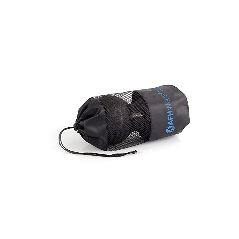 Fascia Peanut Roll with Practical Transport Bag, Peanut Shape, Foam