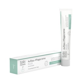 SIRIDERMA Basic Build-Up Care Cream Plus | Without Fragrances | 50 ml | Vegan Skin Care for Itchy and Very Irritated Skin