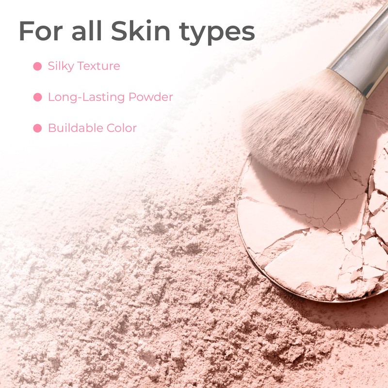 16pc Beginner Mineral Makeup STARTER KIT with 10 BRUSH SET