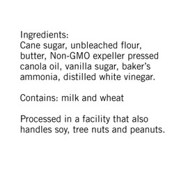 Unna Bakery Vanilla Sugar Cookie. 3.4 oz