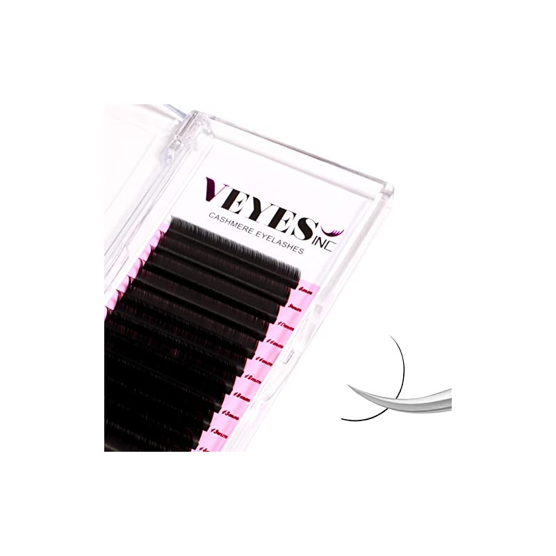 VEYES INC Cashmere Volume Lash Extensions C CC D DD